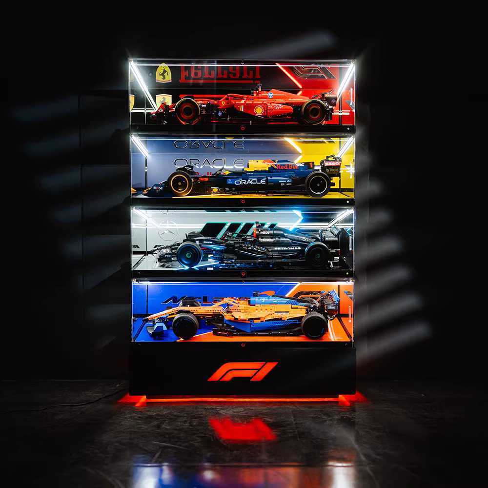 레고장식장 F1 레이스 인테리어 조명 레고액자 진열장 1,264,300원