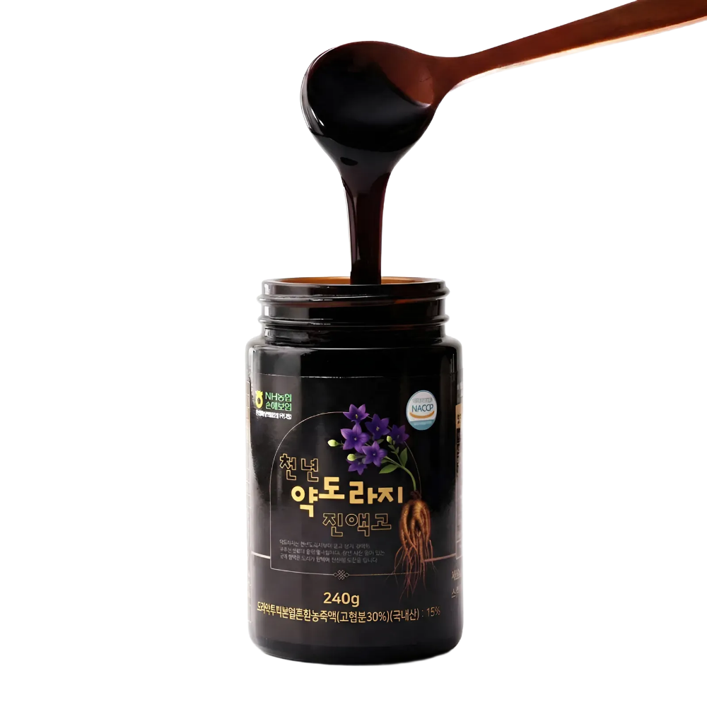 [하이쇼핑] 천년 약도라지 진액고 세트 국내산 약도라지 농축액 전통원료 배합 선물용, 240g, 6개 74,800원