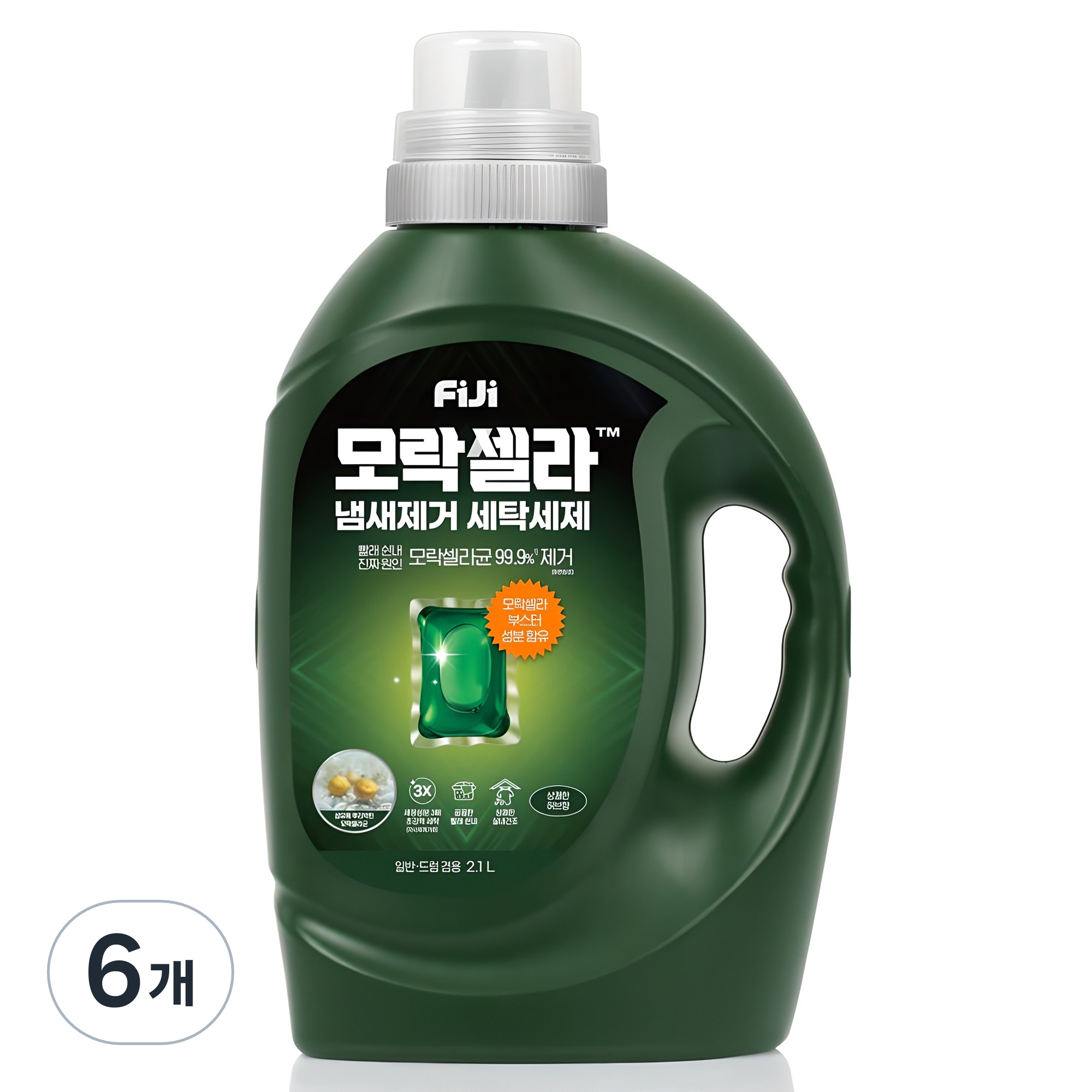 피지 모락셀라 냄새제거 일반드럼 겸용 상쾌한 허브향 세탁세제 본품 79,110원