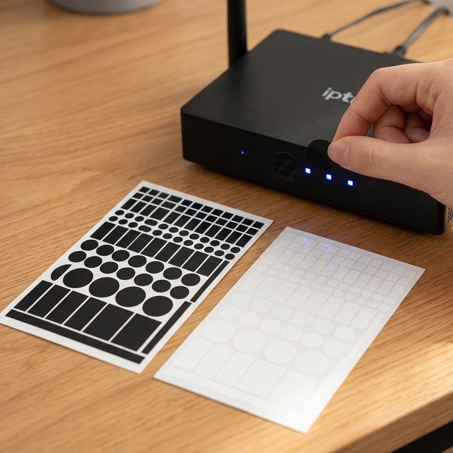 웜네스트 불빛 차단 암막 스티커 2,600원