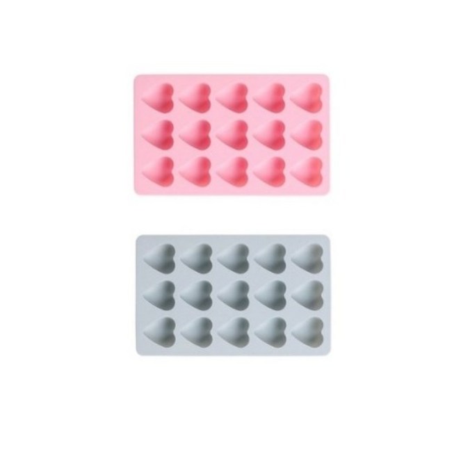 얼음 하트 실리콘 몰드 15구 11,290원