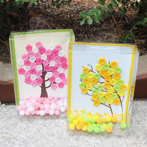 [잼잼아트] 투명상자 속 봄꽃나무(10인) 18,500원
