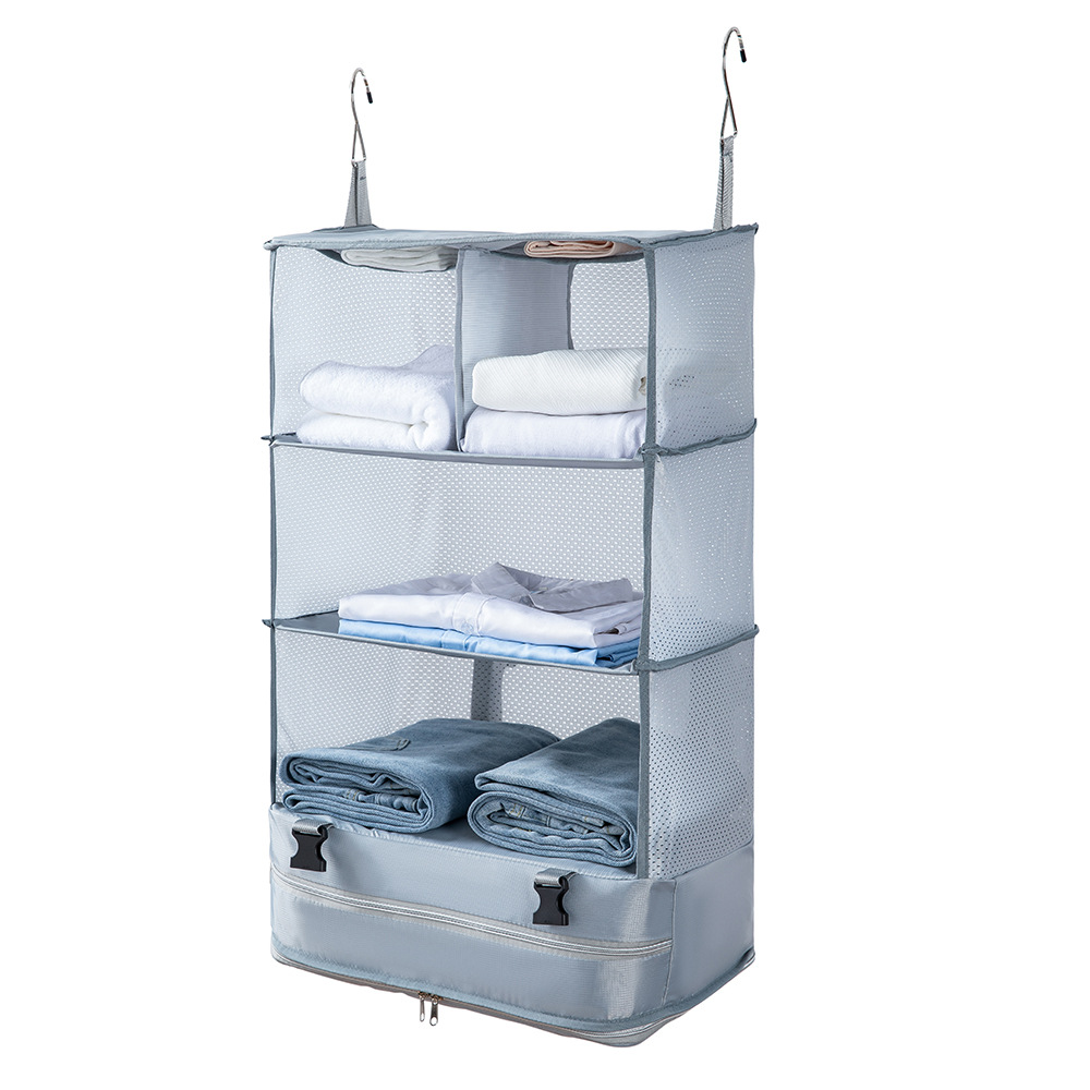 윗칸분리 고급 걸이형 옷 수납함 여행용 압축백 파우치 차박 캐리어 정리 32,000원