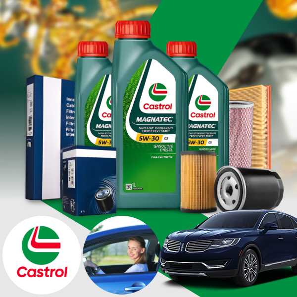 링컨 MKX 2.7 2세대 가솔린 캐스트롤 엣지 롱라이프 5W30 LL 엔진오일 필터세트 117,800원