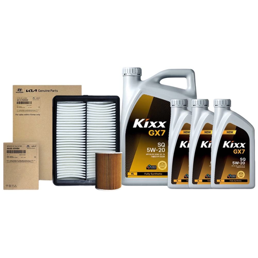 올뉴 K7 YG 3.0 가솔린 (16-19년식) 킥스합성유+순정필터세트 5W20, 1개 71,440원