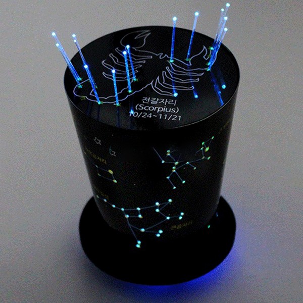 황도12궁 광섬유 별자리 무드등 만들기(6인세트) 13,530원