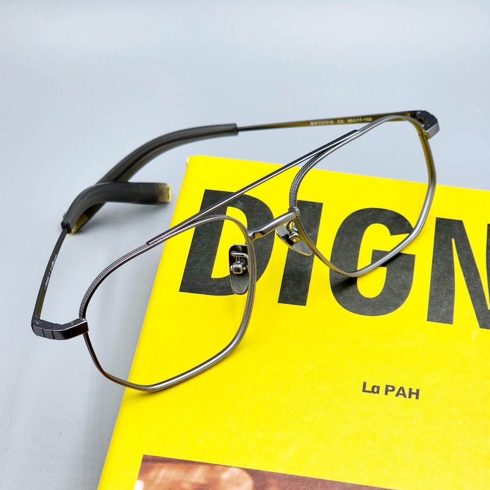 글라스렌 빅사이즈 투브릿지 티타늄안경테 남자 여자 패션 사각 블루라이트차단안경 TGL09 59,800원