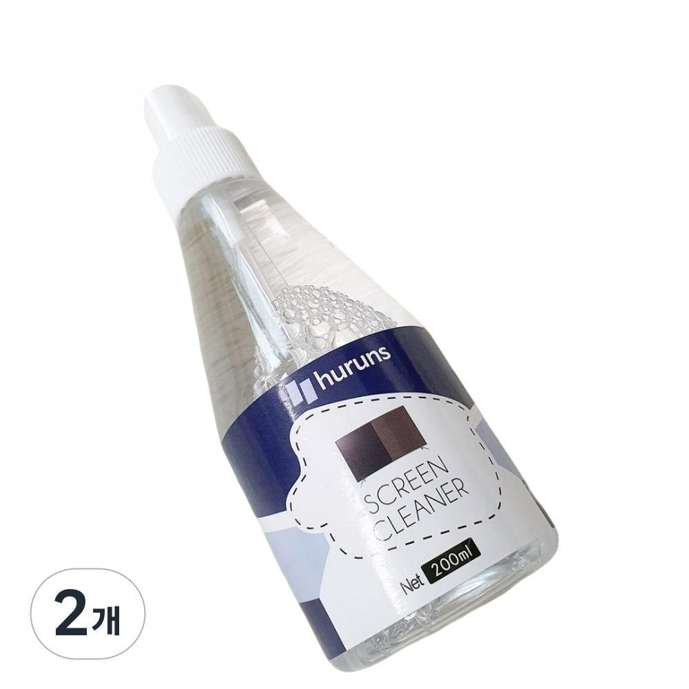 HURUNS 액정 클리너 무알콜 TV 핸드폰 노트북 전자기기 얼룩 제거 17,030원