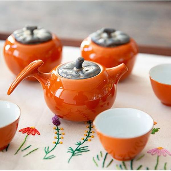 유니크한 디자인의 세련된 전통 도자기 다도 찻잔 선물용 6인 다기세트 116,900원