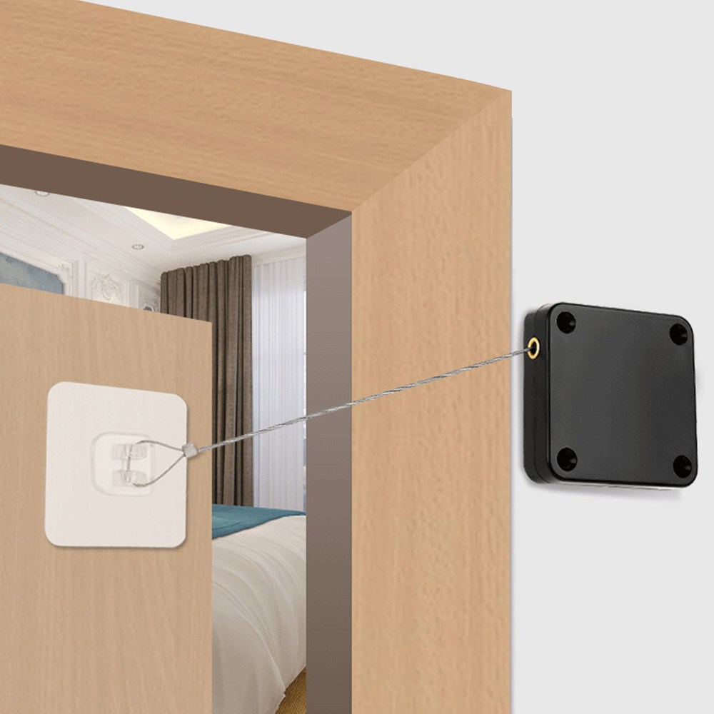 무타공 자동문닫힘 도어클로저 3세대 창문 방문 현관문, 블랙, 1개 7,980원