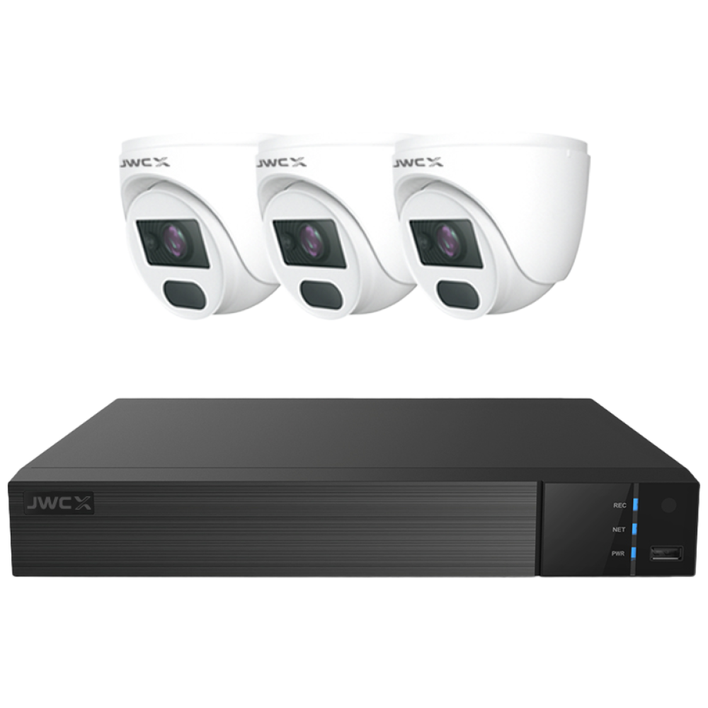JWC X시리즈 CCTV 세트 아날로그HD 200만화소 4채널 자가설치 패키지 HDD미포함 184,100원