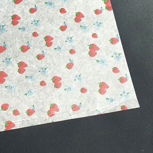왁스페이퍼 - 천연 펄프재질 - 딸기 25cm 35cm 5,800원