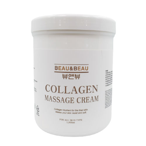 뷰앤뷰 생크림 콜라겐 마사지 크림 1000ml 마사지크림, 1000ml, 2개 33,990원