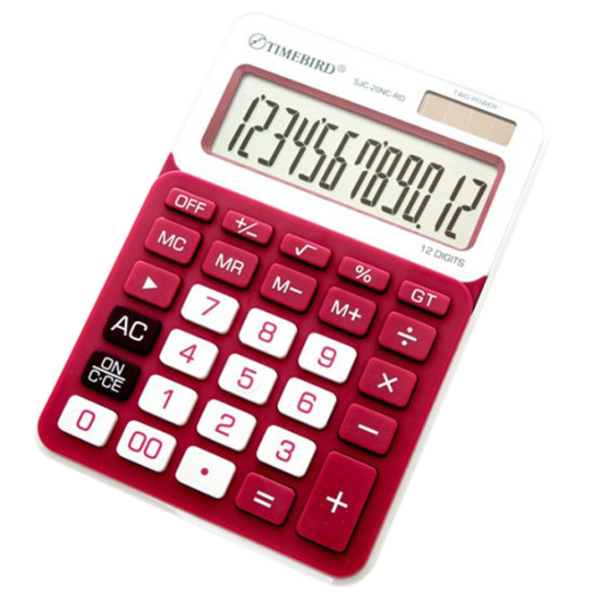 타임버드 탁상용 전자 계산기 SJC-20NC 11,400원