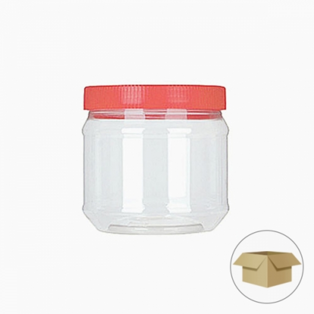 병도매닷컴 광구 원형 800g 1박스 200개 플라스틱 젓갈통 손잡이 광구 식품 반찬 용기 SP-43 209,000원