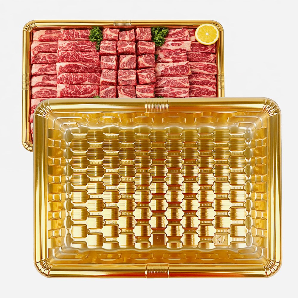 올플러스 금색 등트레이 5호 정육 선물세트 등채반, 1개, 20개입 37,880원