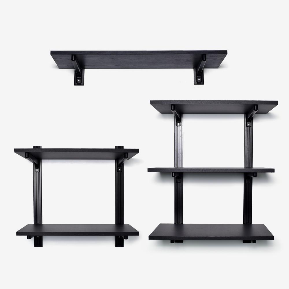 두일기업 다용도 세탁실 시스템 선반 블랙, 1개, 블랙 1단 23,500원