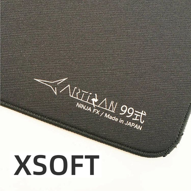 아티산 게이밍 마우스패드 NINJA FX, 그레이 XSOFT - 측정 재주문/풀기 환불 불가 141,000원