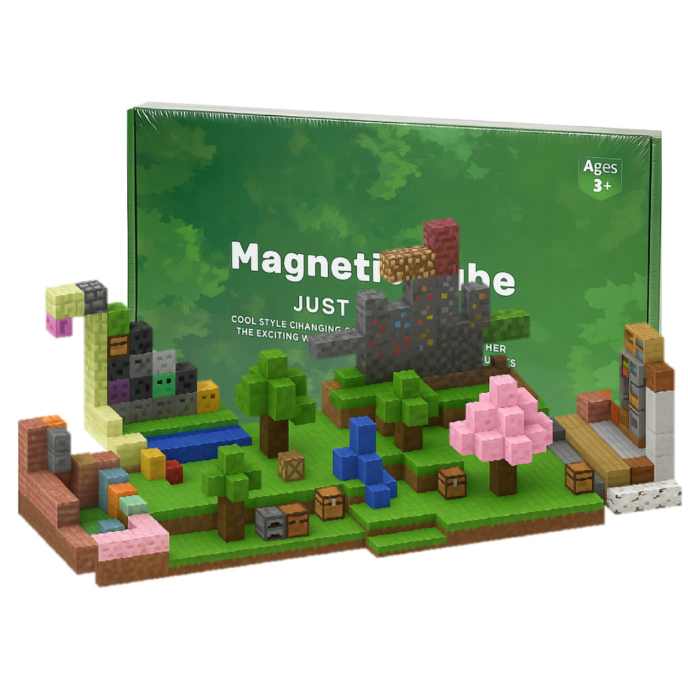 마크 자석 블럭 네더포탈 웰키 마그네틱 자석 블럭 시리즈 큐브 피규어, 1개 198,000원