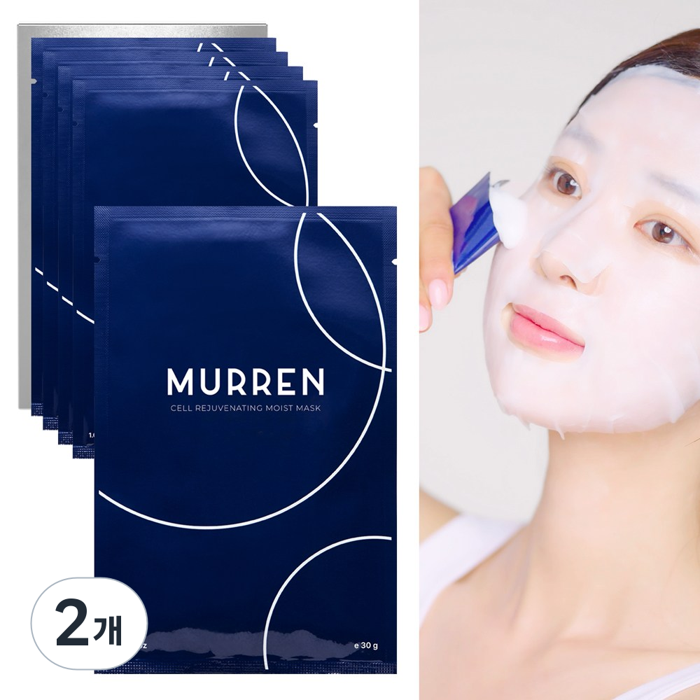 뮤렌 셀 리쥬브네이팅 모이스트 마스크팩, 2개, 5개입 47,990원