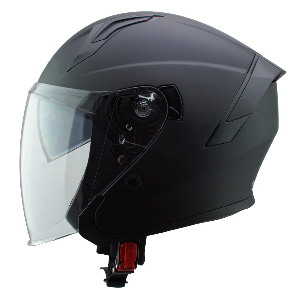 벤시 오픈페이스 오토바이 헬멧 Y-3 내피분리 블루투스 장착가능, 무광검정 48,500원