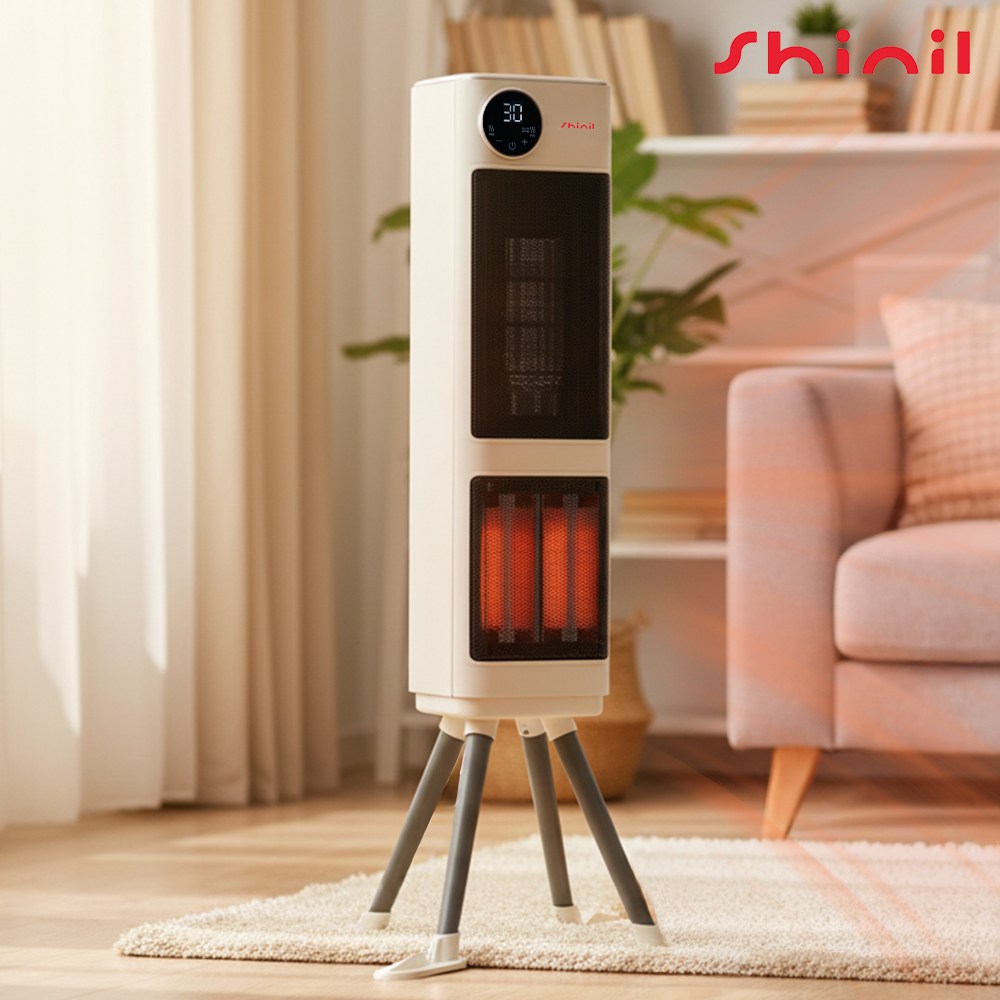 신일 PTC 히터 온풍기 / 석영관 듀얼 전기 히터 81,640원