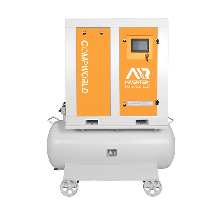 콤프월드 스크류 인버터 탱크일체형 저소음 CDV-T-20 에어 콤프레샤 PM모터 채용 20마력 300L 7,091,200원