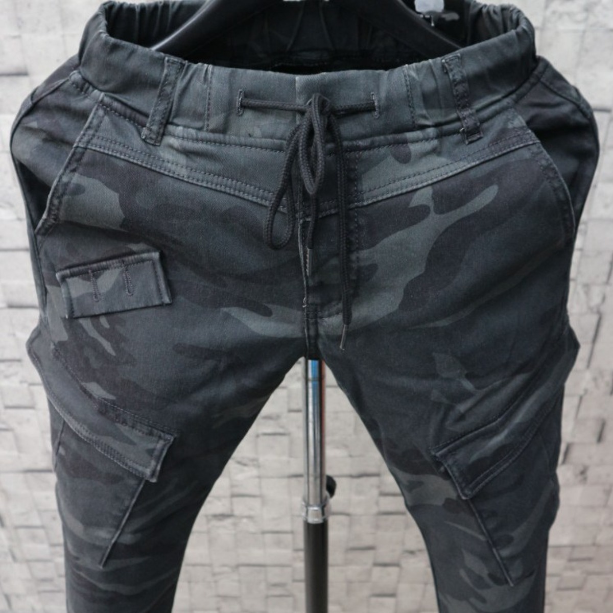 추샵 겨울용 남성 밴딩 카고 카모 조거팬츠 스판기모안감 따뜻한 작업바지 겨울캠핑복 겨울낚시복 46,500원