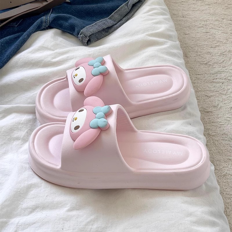 다나에 EVA 산리오 쿠로 헬로키티 실내화 키높이 욕실 미끄럼 방지 큐티 샌들 슬리퍼 +Integrated International Trade Co. Ltd 머리핀 15,800원