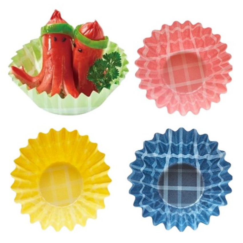 아기자기 체크무늬2 원형 도시락 반찬컵 92p 세트 1855 109,800원