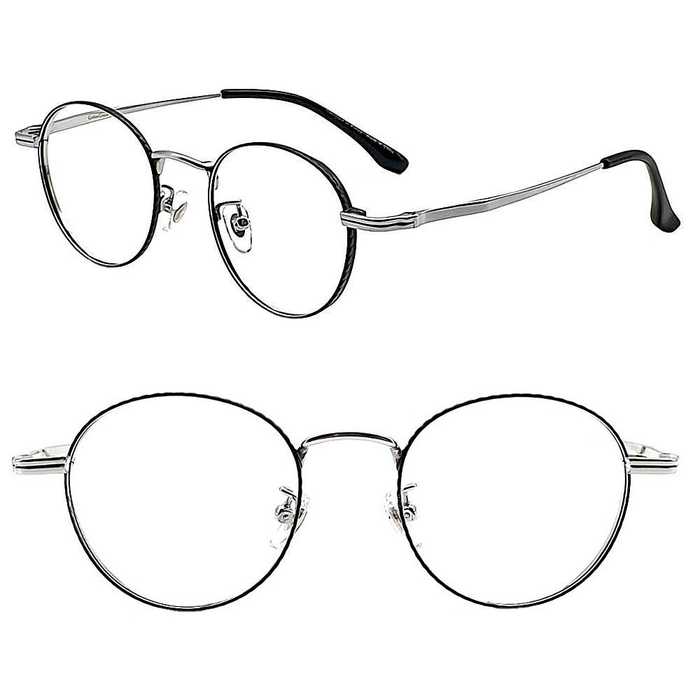 EYES ONE ALL 티타늄 안경테 고급 고퀄리티 작은 원형 라운드 고도수 고도근시 가벼운 초경량 안경 53,000원
