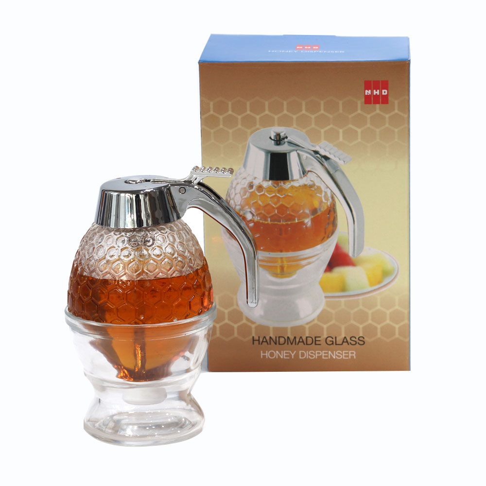NHB 유리 허니디스펜서 꿀통 꿀보관 200ml 18,300원