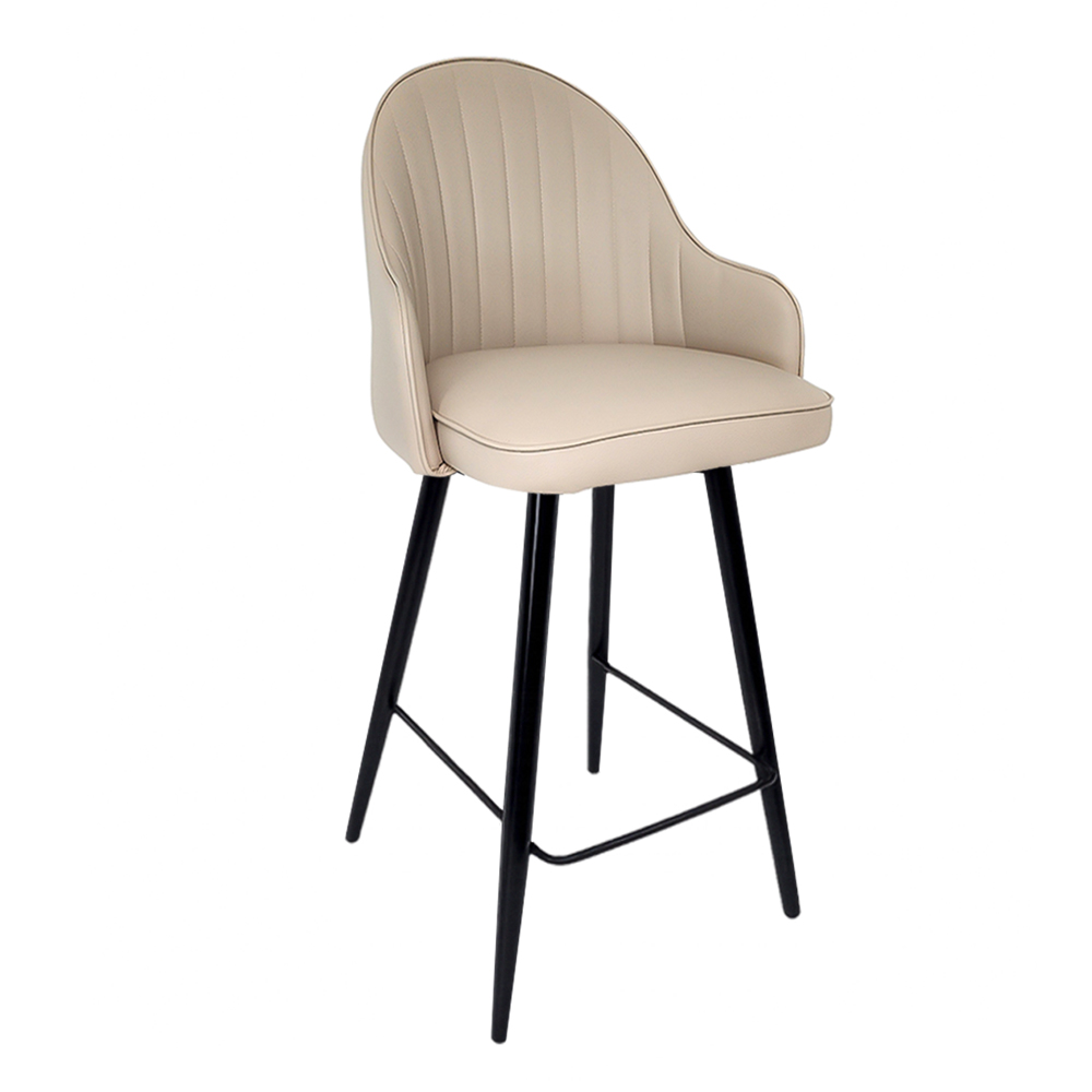 BMKC 무드 바텐의자 홈바 아일랜드 식탁 홈인테리어 바체어, 1개, 베이지 48,500원