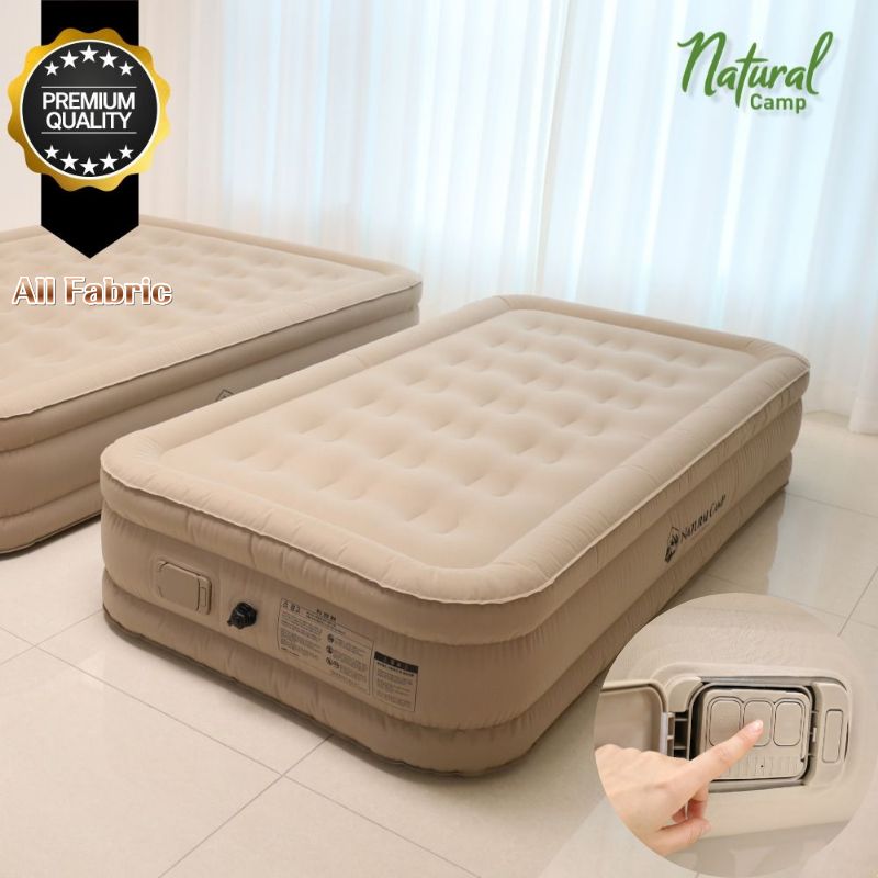 [5세대 올패브릭] 네츄럴캠프 에어매트 프리미엄 FABRIC 내장형 자동펌프 6면 모두 패브릭 79,500원