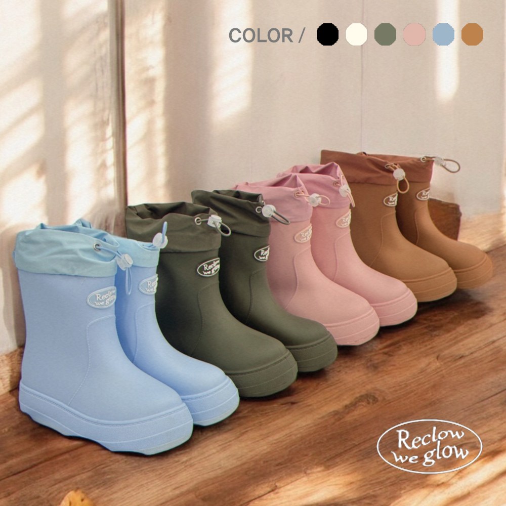 리끌로우 리 레인 시링 부츠 장마철 여성용 장화  ej058 49,900원