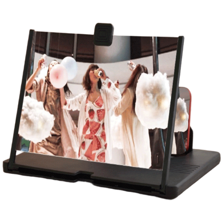 체리스팟 핸드폰 확대경 3D 스마트폰 확대스크린 화면증폭기 돋보기 거치대 14인치/16인치, 1개 12,000원