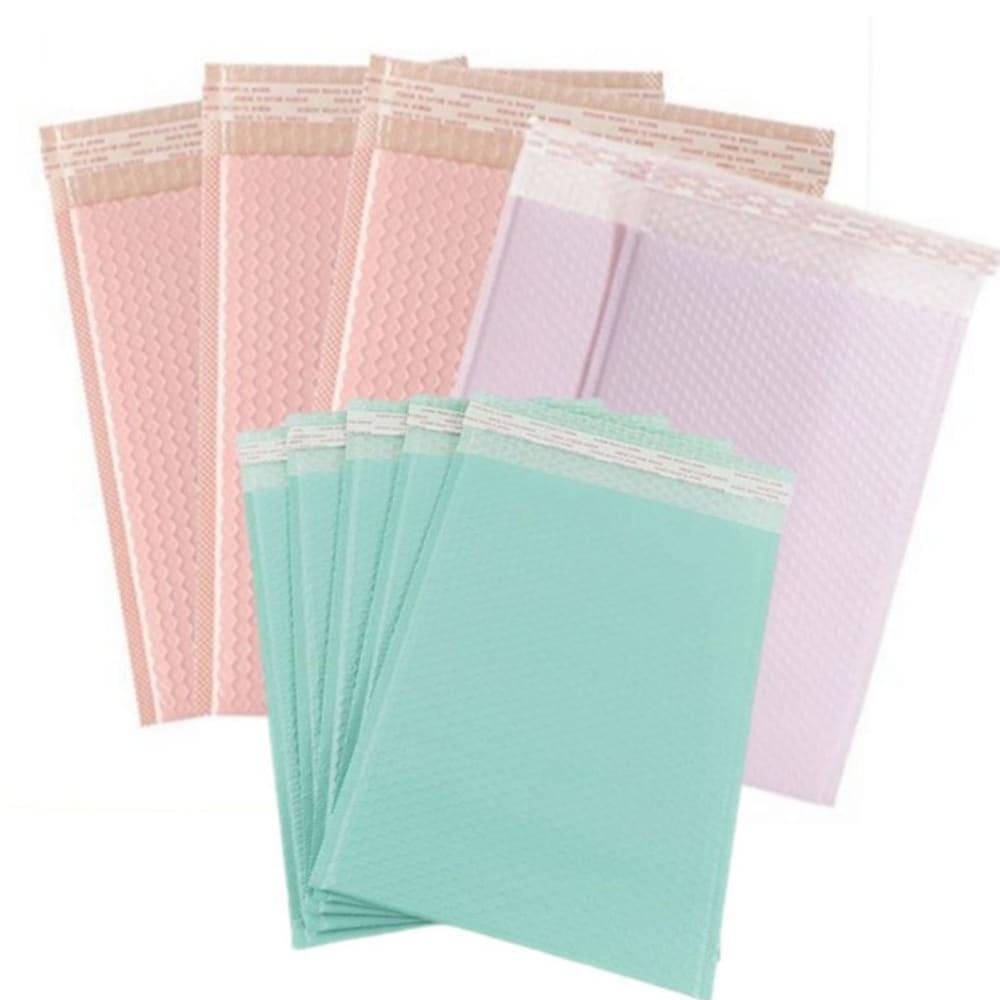 예쁜택배봉투 택배안전봉투 에어캡 파스텔 봉투 (대형) 1,400원