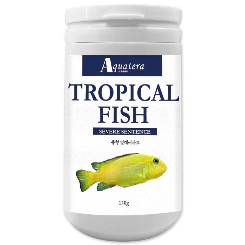 아쿠아테라 중형 열대어 사료, 140g, 1개 4,800원