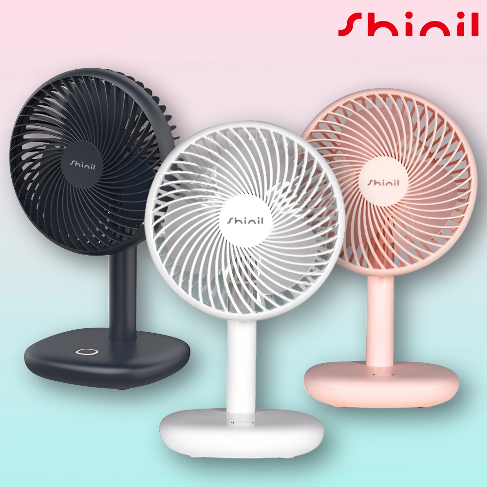 신일 탁상용 망분리 미니 선풍기 소형 캠핑 사무실 책상 저소음 기본형 미니 써큘레이터, 날개 10.5cm/핑크/2000mAh 29,800원