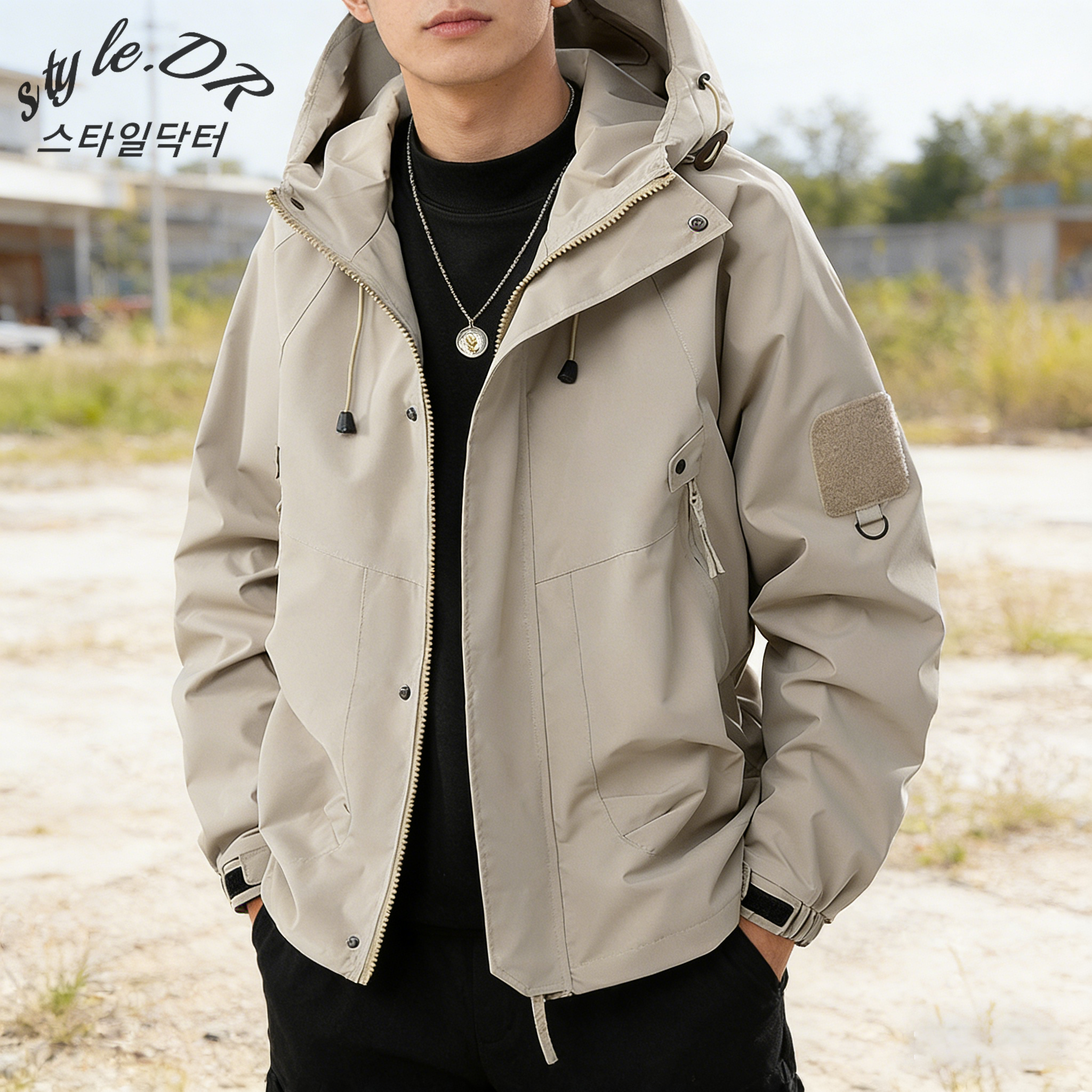 스타일닥터 남자 바람막이 아웃도어 남녀공용 바람막이 봄가을 방수 재킷 19,900원