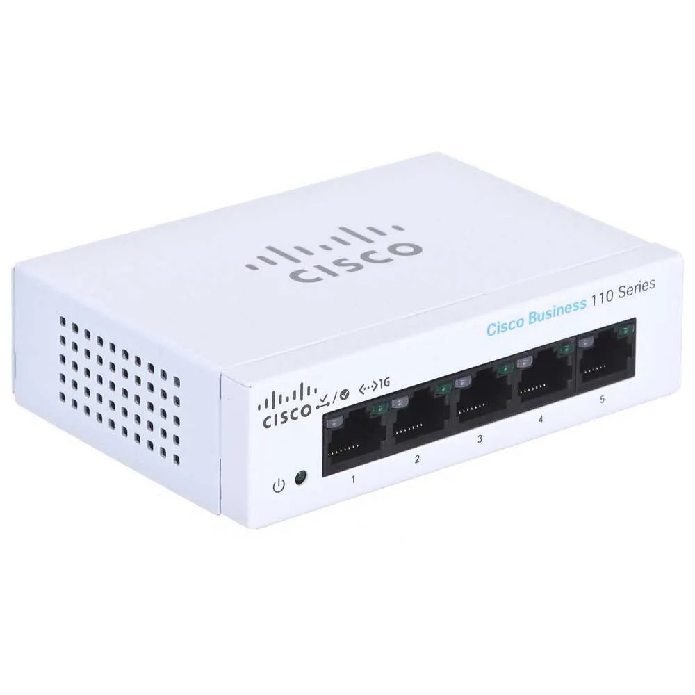 시스코 5포트 스위칭허브 CBS110-5T-D, CBS110-5T-D /CBS110  5 Gigabit, 1개 81,000원