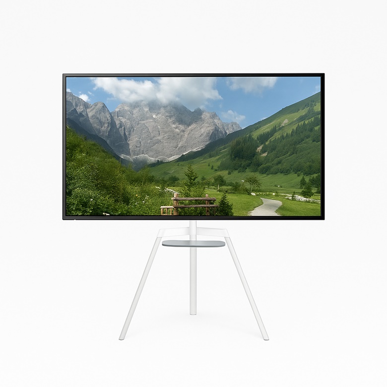 카멜마운트 이젤형 TV스탠드 거치대 SB60SW, 실버화이트, 1개 66,320원