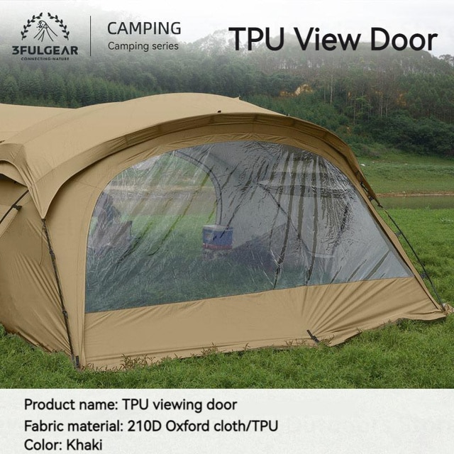 3F UL GEAR 비틀 볼 터널 텐트 경량 캠핑 우드 스토브 4 계절 쉼터 5-8 인용 16 40D/210D PU50000MM 75,870원