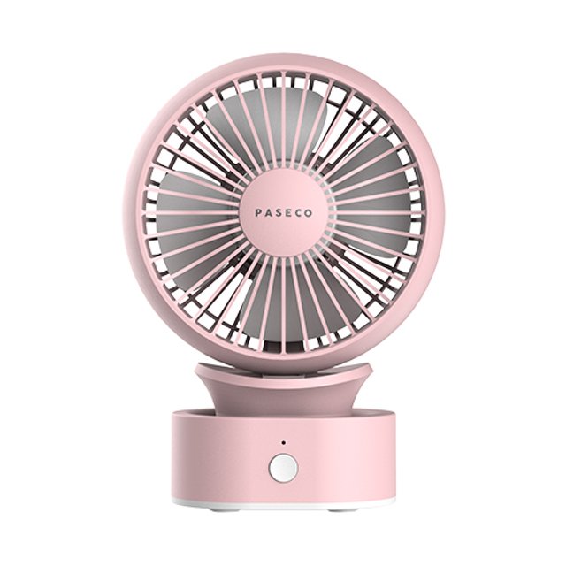 파세코 탁상용 선풍기 (핑크) 미니 휴대용 무선 충전식 책상 사무실 PTF-AB8030P 18,000원