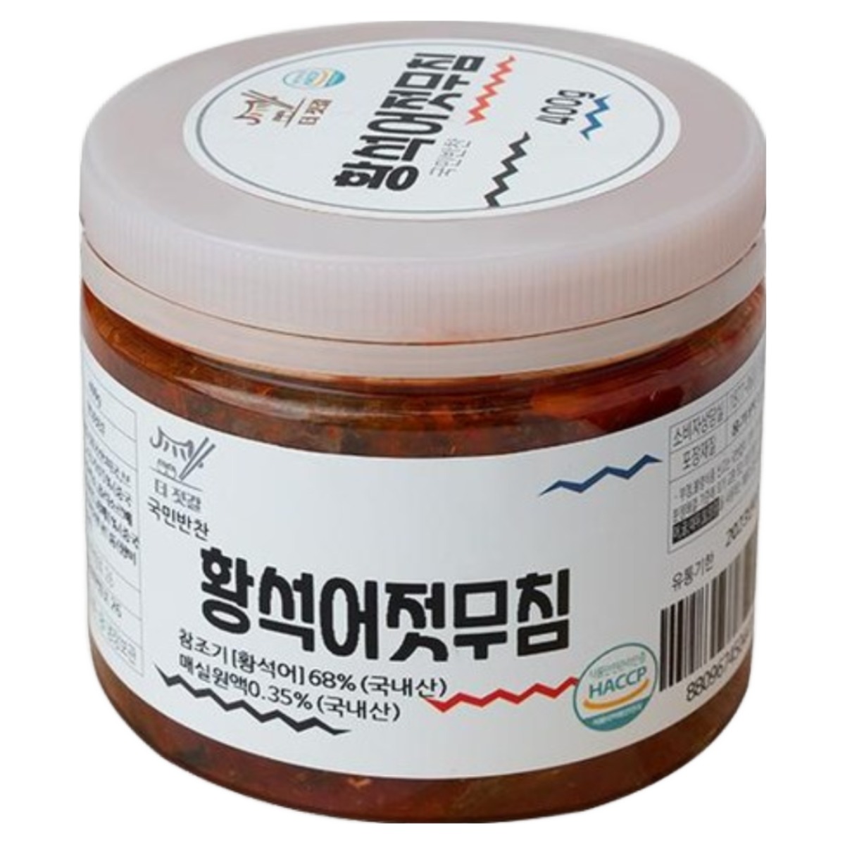 (주)더젓갈 황석어젓무침, 1개, 400g 12,700원