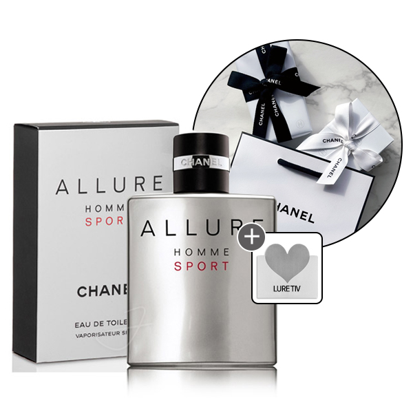 [기프트리본포장세트] 샤넬 남자 알뤼르 옴므 스포츠 EDT 향수 +로샤쉐 168,400원