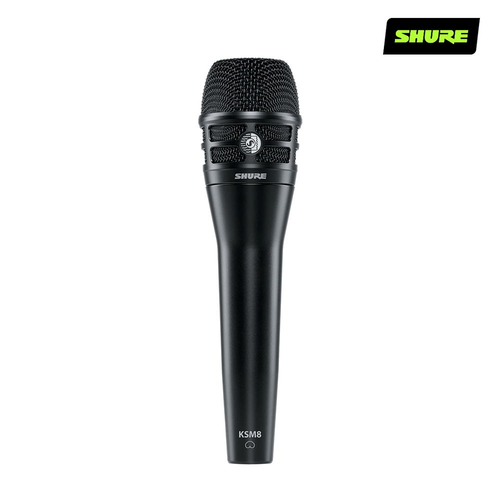 슈어 SHURE KSM8B 보컬용 듀얼다인 다이나믹 마이크 블랙 610,000원