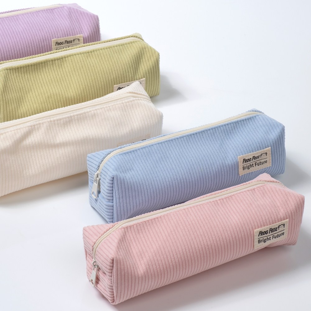 star starred 코듀로이 파스텔 위클리 파우치, 1세트, 5컬러 5개입 15,000원