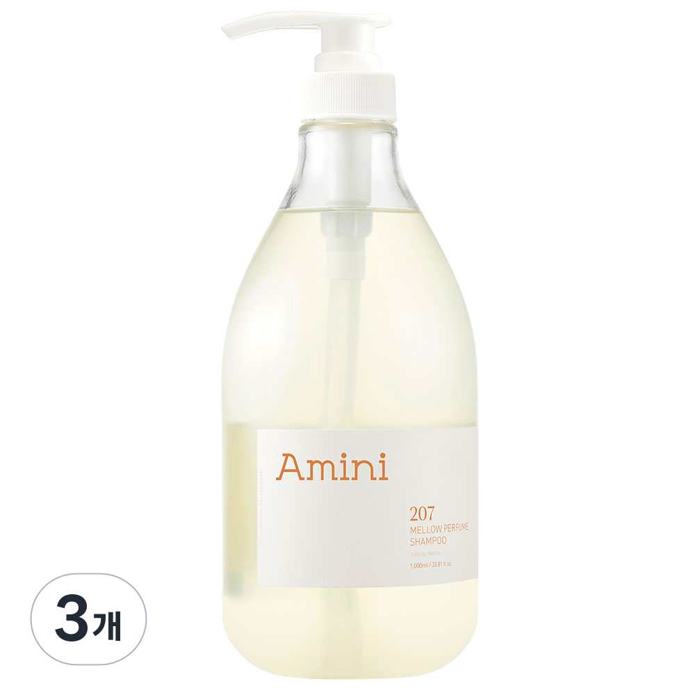 아미니 약산성 단백질 두피케어 샴푸 상탈우디향 (자연유래 계면활성제 100%) 34,900원