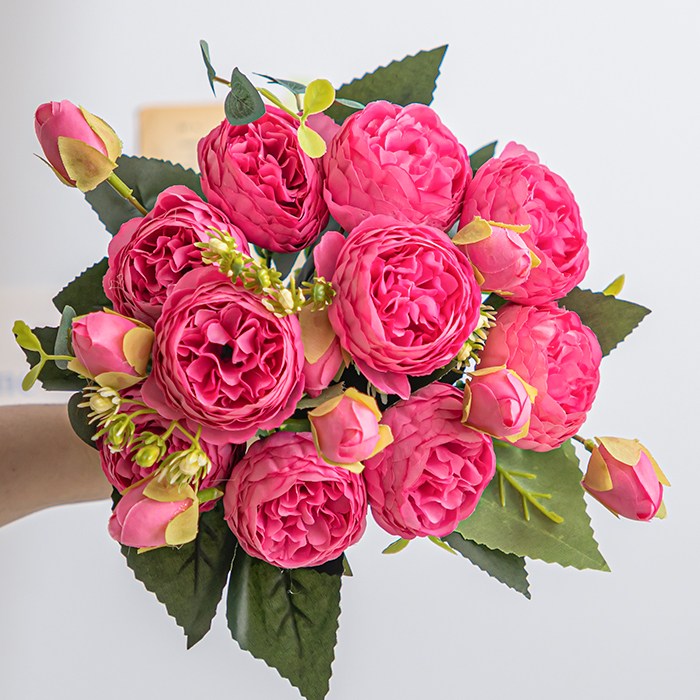 화예원 생화같은 리얼 작약 성묘 조화 꽃다발 셀프 웨딩 촬영 소품 부케 부쉬 11,800원